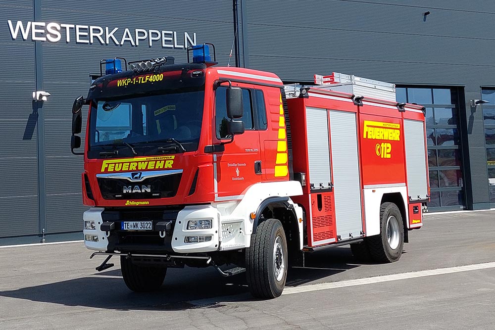 Tanklöschfahrzeug 4000 (TLF 4000) - Feuerwehr Westerkappeln