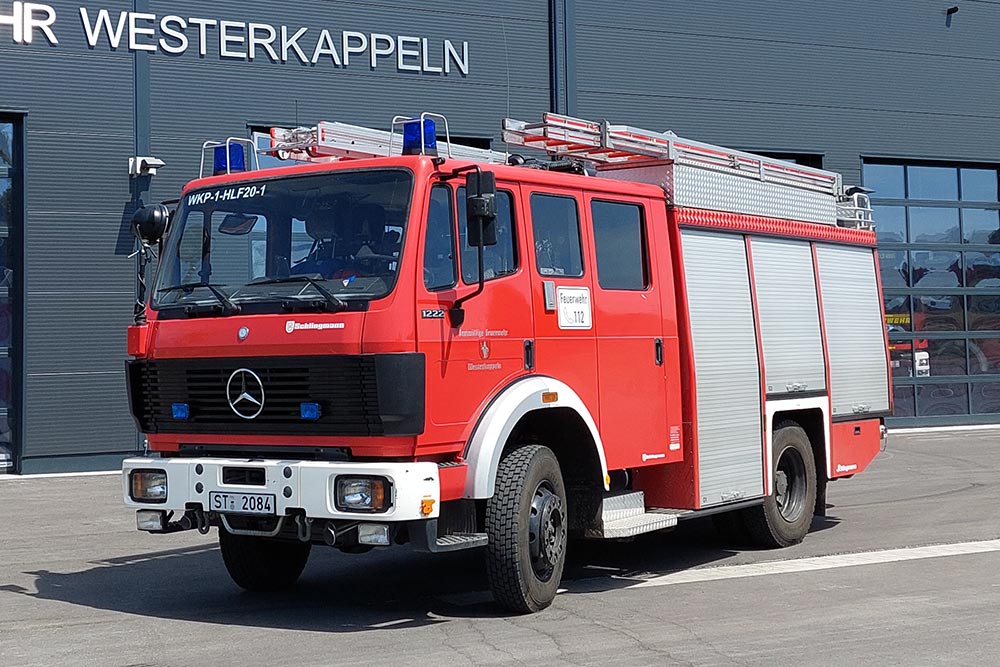 Hilfeleistungslöschfahrzeug 20 (HLF 20) der Feuerwehr Westerkappeln, LZ Westerkappeln, ehem. LF 16/12