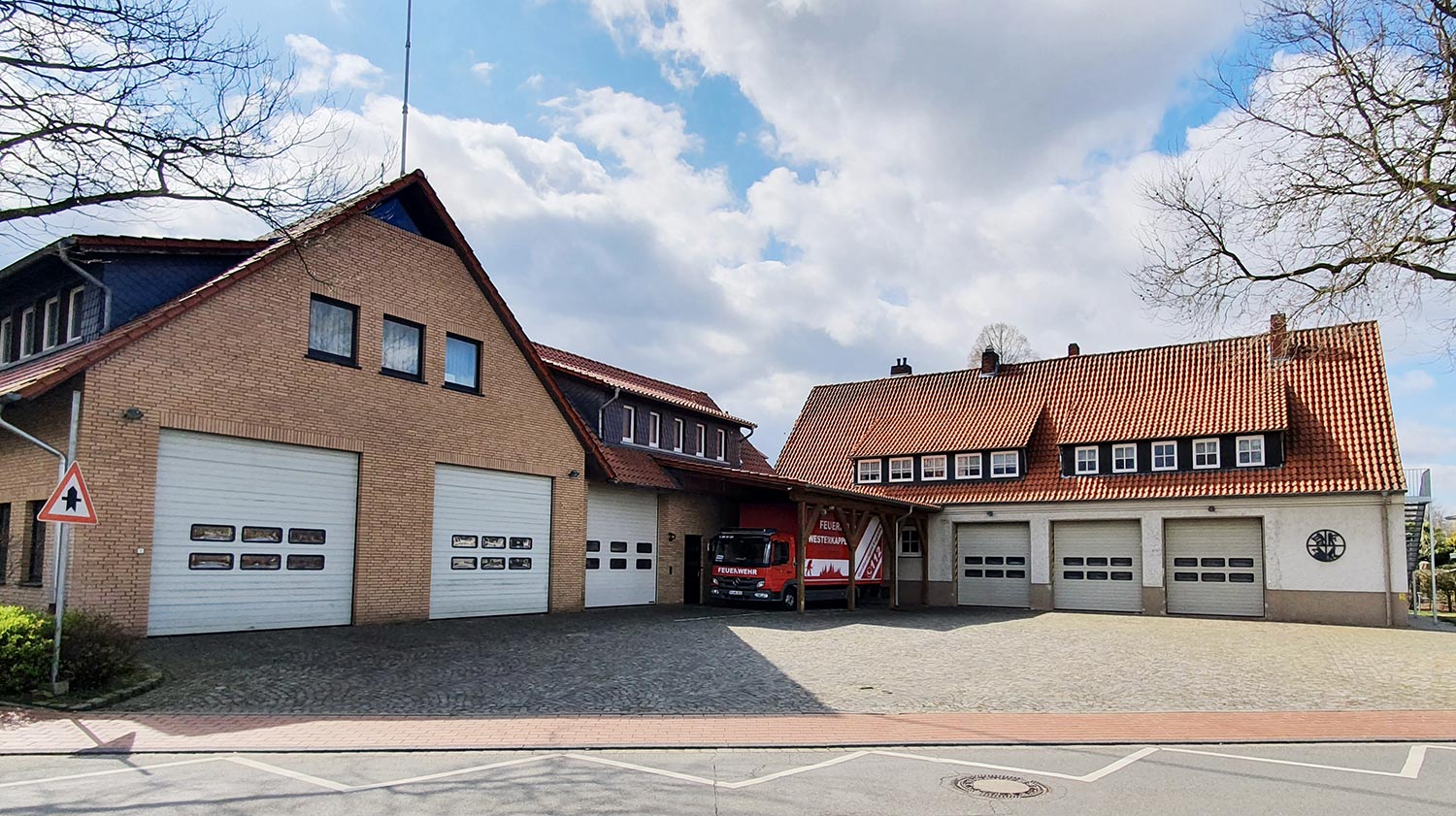Feuerwehrgerätehaus vom Löschzug Westerkappeln